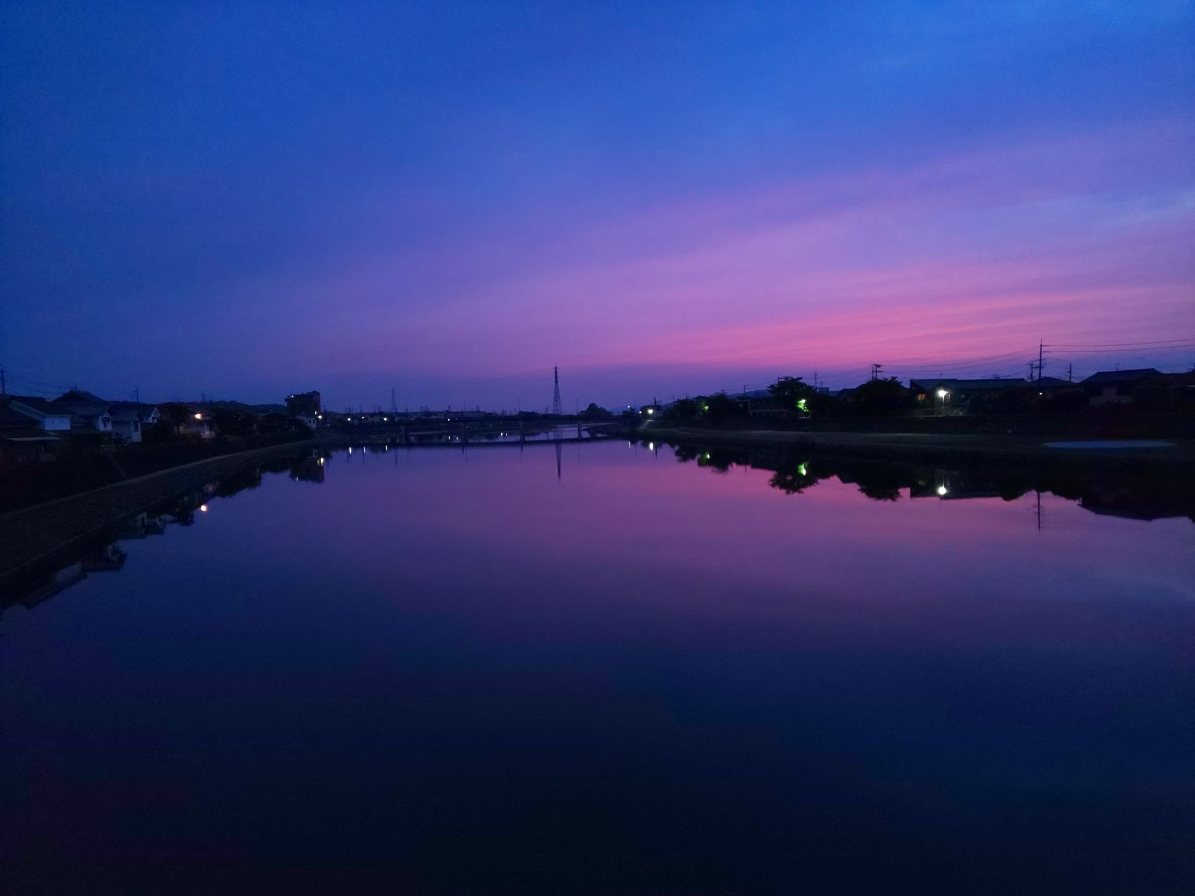 美嚢川の夕暮れ時 三木市のファンサイトthis Is Miki 美嚢川の夕暮れ時 三木市のファンサイトthis Is Miki
